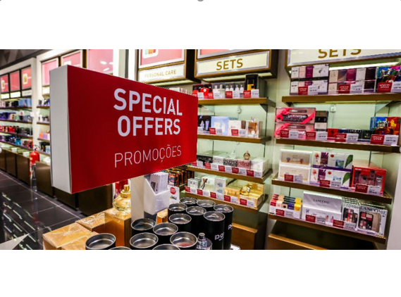 Notícia: Novo limite para compras em free shops começa em 2020