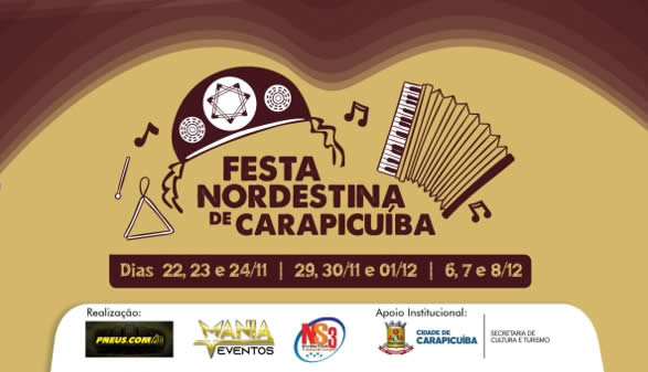 Notícia: Festa Nordestina de Carapicuíba tem shows de Djavu e Frank Aguiar