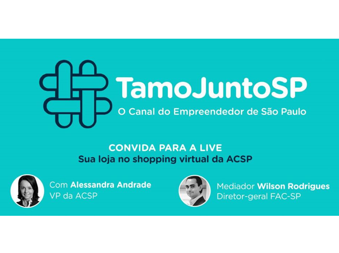 Notícia: #TamoJuntoSP: sua loja no shopping virtual da ACSP.