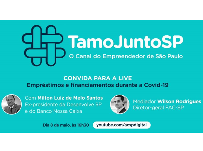 Notícia: #TamoJuntoSP: empréstimos durante a pandemia de covid-19