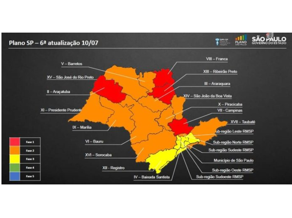 Notícia: Carapicuíba passa para a fase amarela do Plano São Paulo