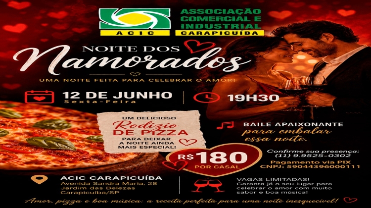 Notícia: Noite dos namorados